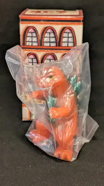 U.S.TOYS 빌 상자 시리즈 킹 고지 오렌지 성형