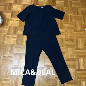 MICA & DEAL 셋업 팬츠 38 네이비