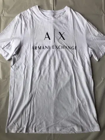 ARMANI EXCHANGE 프린트 로고 티셔츠