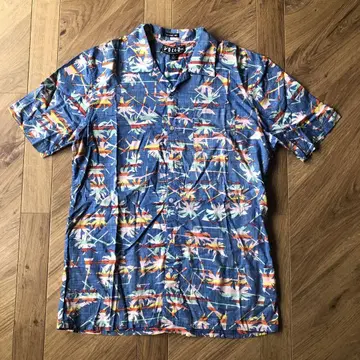 VOLCOM 볼콤 셔츠 알로하 셔츠 반팔 셔츠 M