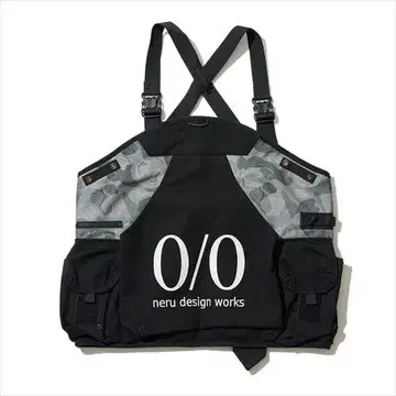 NERU VEST 토포 카모 그레이