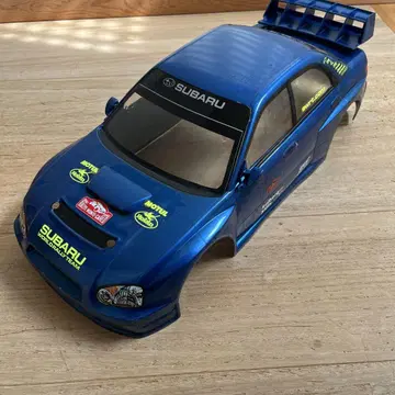 SUBARU WRC 랠리 카 바디 파랑