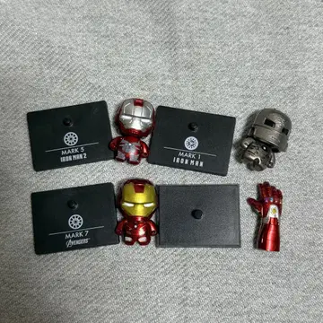 마블 아이언맨 캡슐 토이
