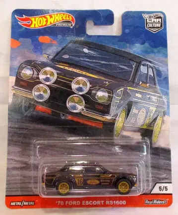 매텔 핫휠스 카 컬처 2019 '70 포드 에스코트 RS1600 5/5