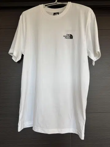 THE NORTH FACE 화이트 티셔츠 M