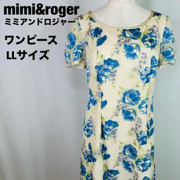 mimi&roger 미미 앤 로저 원피스 반팔 꽃무늬 B4