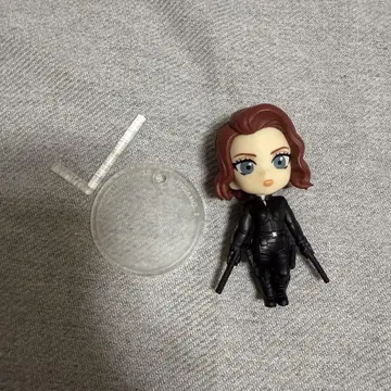 마블 캡슐 토이 블랙 위도우