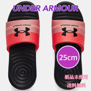 UNDER ARMOUR 언더아머 샤워 샌들 25cm 새상품 빨간색