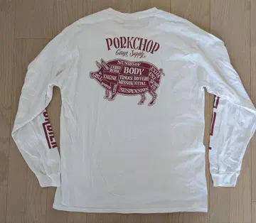 GARAGE SUPPLY PORKCHOP 롱 T