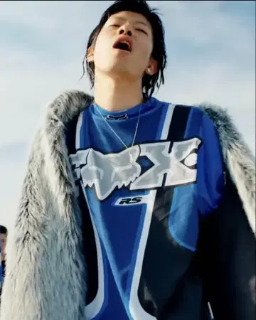 토지 착용 FOX 레이싱 롱 셔츠