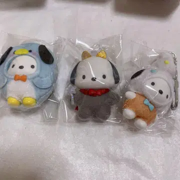 익명 배송 산리오 치비토모 포차코 3개 세트