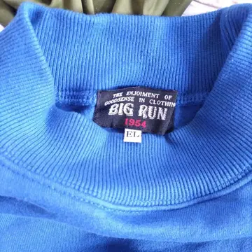 BIG RUN 룸웨어 EL 파란색 1954년
