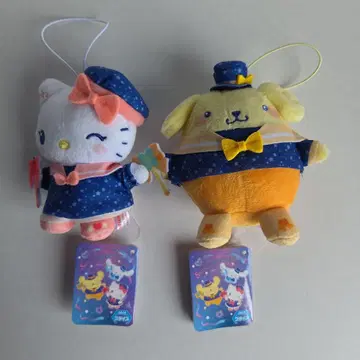 산리오 캐릭터즈 마지컬 리본 마스코트 헬로키티 폼폼푸딩