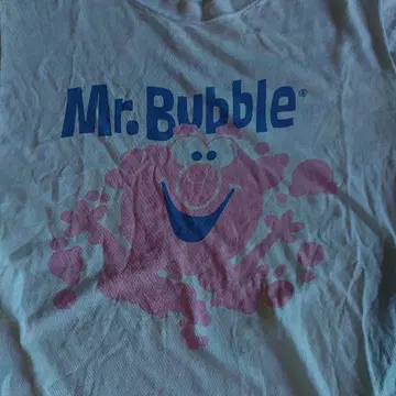 Mr.Bubble 스며든 빈티지 티셔츠