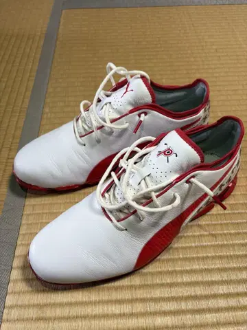 Puma 골프화 화이트/레드 27.0cm