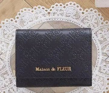 메종 드 플뢰르 FLEUR 모노그램 지갑