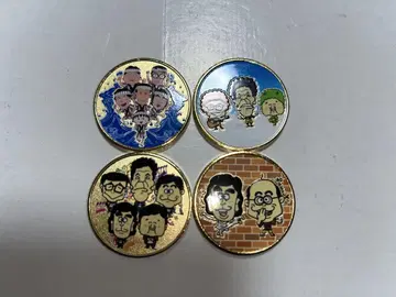 결성 60주년 기념 더 드리프터즈 전 발굴 기념 메달 4종 컴플리트