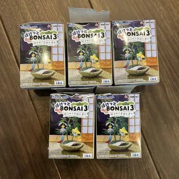 포켓몬 리멘트 포켓 BONSAI 3 5종 세트 비닐 미개봉