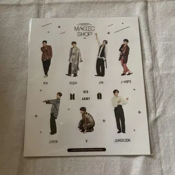 BTS MAGIC SHOP 데코 스티커 세트 2019