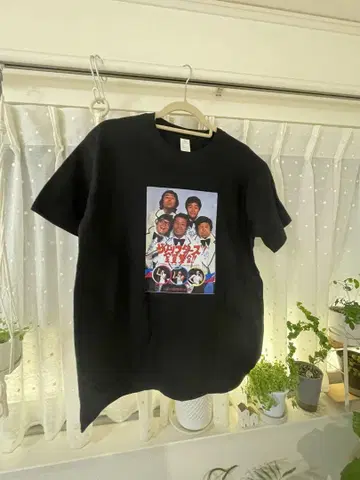 드리프터즈 시무라 켄 가토 브라운 티셔츠