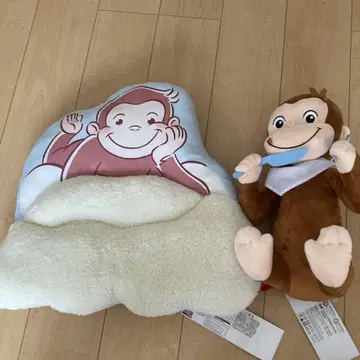 오자루의 조지 봉제 인형 쿠션 세트