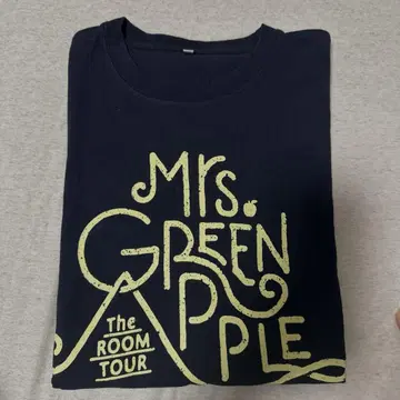 Mrs. GRREN APPLE THE Room Tour 티셔츠 네이비 L