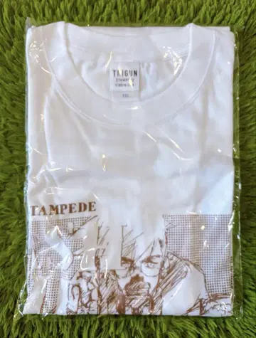 TRIGUN STAMPEDE 제비뽑기 도 티셔츠 바쉬