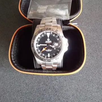 Wancher GMT 자동 감기 손목 시계