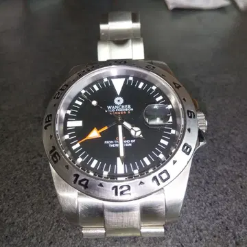 Wancher GMT 자동 감기 손목 시계