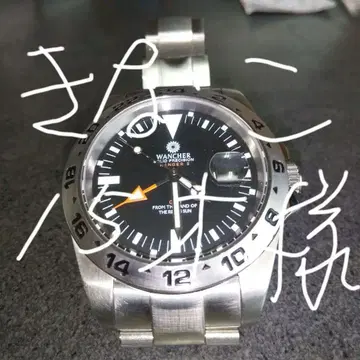Wancher GMT 자동 감기 손목 시계