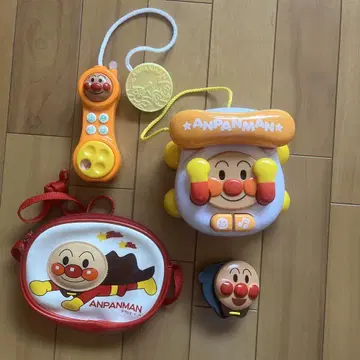 호빵맨 음악 전화 완구 세트