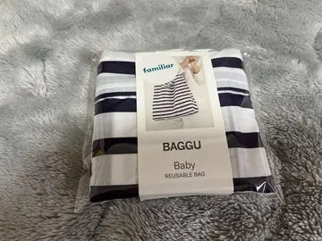 파밀리아 BAGGU 콜라보 에코백 블루