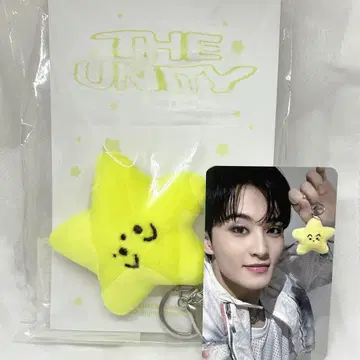 NCT127 마크 Unity 키링 스타 불가사리 트레이딩 카드