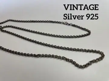 Silver 925 실버 목걸이 빈티지 Vintage 구제 의류