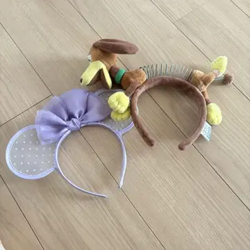디즈니 머리띠 미니 스프링키