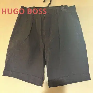 HUGO BOSS 팬츠 44 턱 포함 네이비