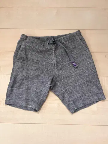 THE NORTH FACE 퍼플 라벨 그레이 숏 팬츠