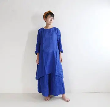 베리떼꾸르 Veritecoeur ST-091 린넨 셔링 스커트