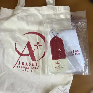 ARASHI AROUND ASIA in DOME 토트백 트래블 세트