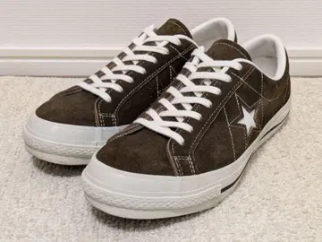 새상품급 CONVERSE 컨버스 원스타 브라운 스웨이드 스니커즈 일본제