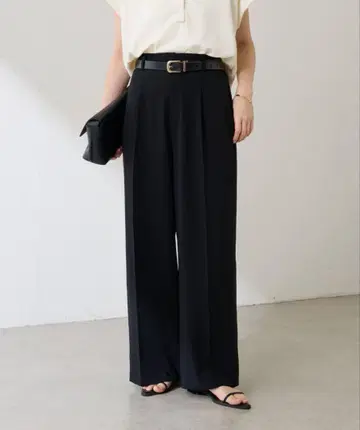 저리 와이드 팬츠 (마이너스 3kg 보임)