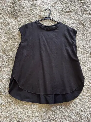 플레인 피플 블랙 블라우스