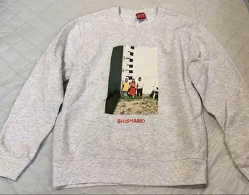 SHISHAMO 그레이 맨투맨 S 사이즈