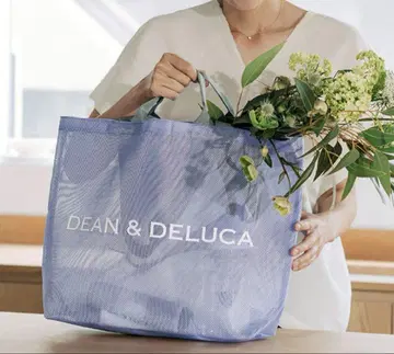 DEAN &DELUCA 딘앤델루카 메쉬 백 라일락 L
