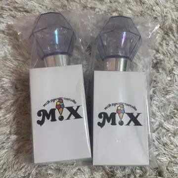 M!LK M!X 밀크 크리스탈 스틱 3 응원봉 2개 세트