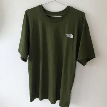 THE NORTH FACE 올리브 티셔츠