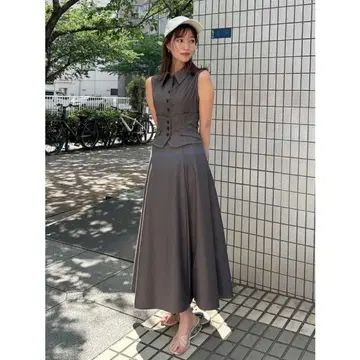 dazzlin 다즐린 베스트 코르셋 레이스업 원피스