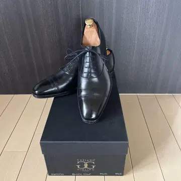 GAZIANG 블랙 옥스퍼드 신발