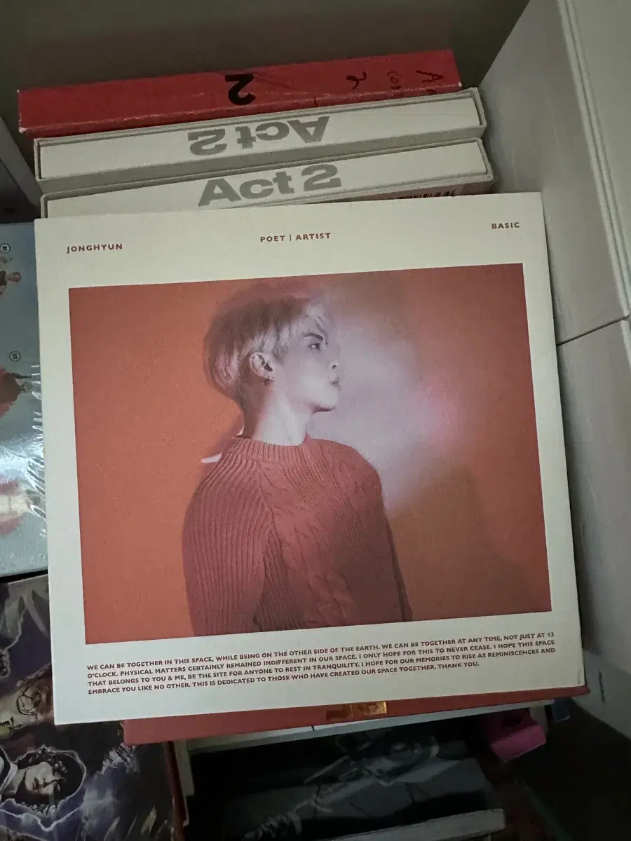Shinee Jonghyun Poet | Artist unsealed album