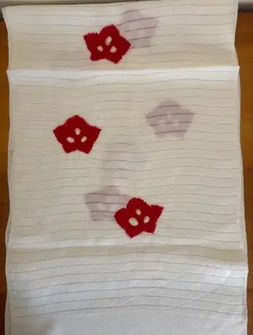 여름용 명주 오비 장식 천, 순수 실크